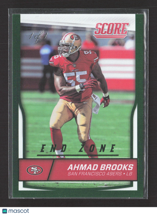 2016 Panini Score End Zone Ahmad Brooks #280 1/1