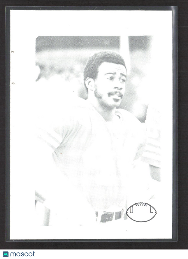 1978 Topps Football Blank Back Bruce Taylor #236 Proof