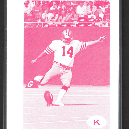 1978 Topps San Francisco Ray Wersching #272 Blank Back Proof
