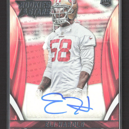 2015 Panini Rookies & Stars Eli Harold #RS-EH RC Auto /99
