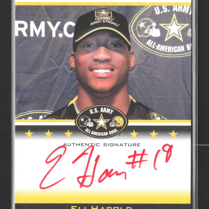 2012 Leaf U.S. Army All-American Bowl Selection Tour Eli Harold #TA-EH1 /25 Auto