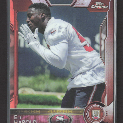 2015 Topps Chrome Eli Harold #158 Orange RC