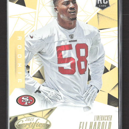 2015 Panini Certified Eli Harold #142 RC 07/25 Gold