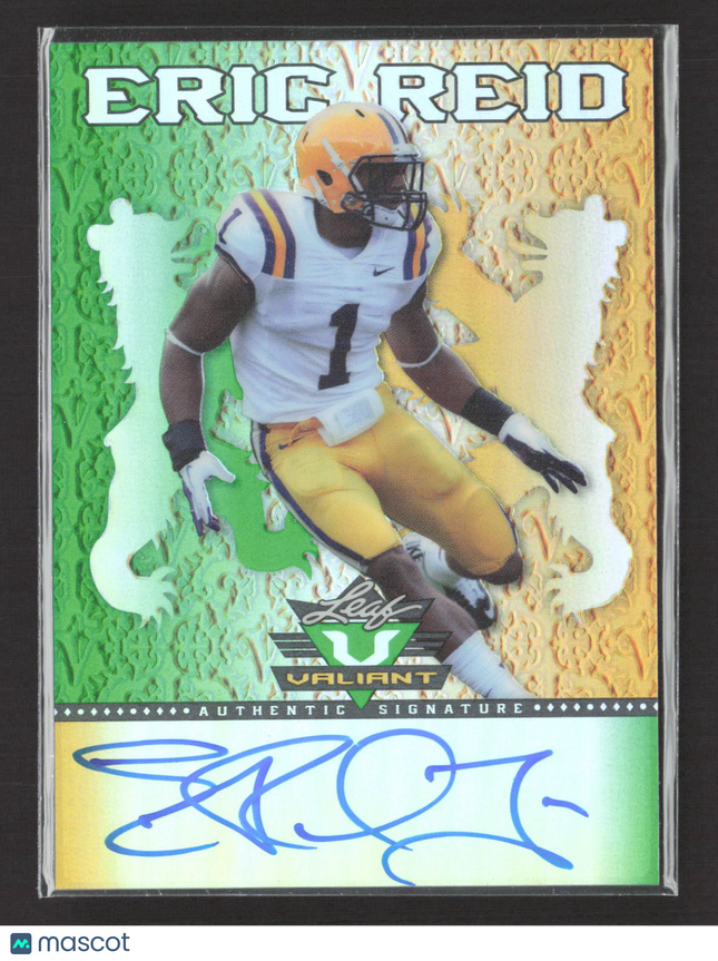 2013 Leaf Valiant Eric Reid #BA-ER1 Authentic Signature Auto