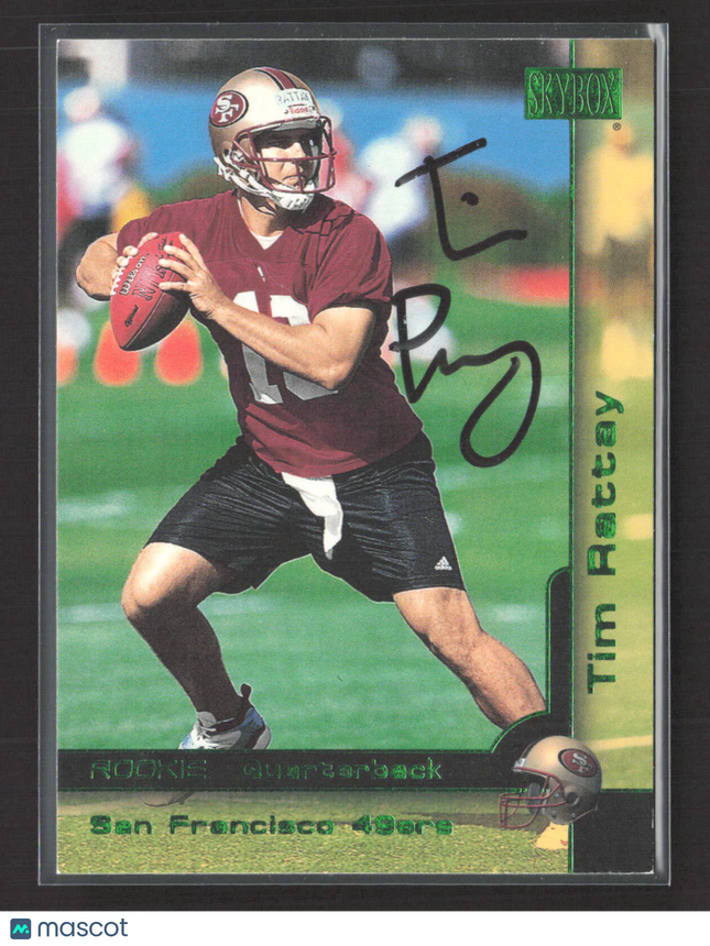 2000 SkyBox Tim Rattay #233 IP Auto