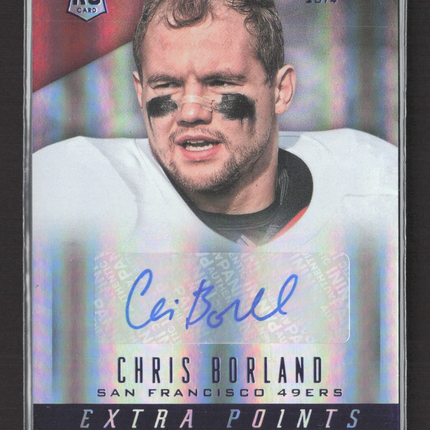 2014 Panini Prestige Extra Points Chris Borland #220 RC Auto
