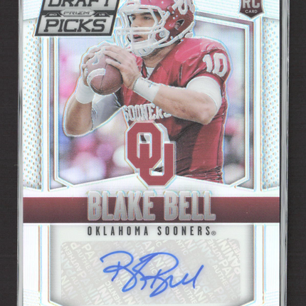 2015 Panini Prizm Collegiate Draft Picks Blake Bell #155 RC Auto