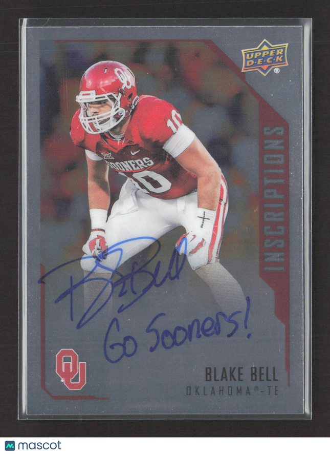 2015 Upper Deck Inscriptions Football Blake Bell #BL Auto