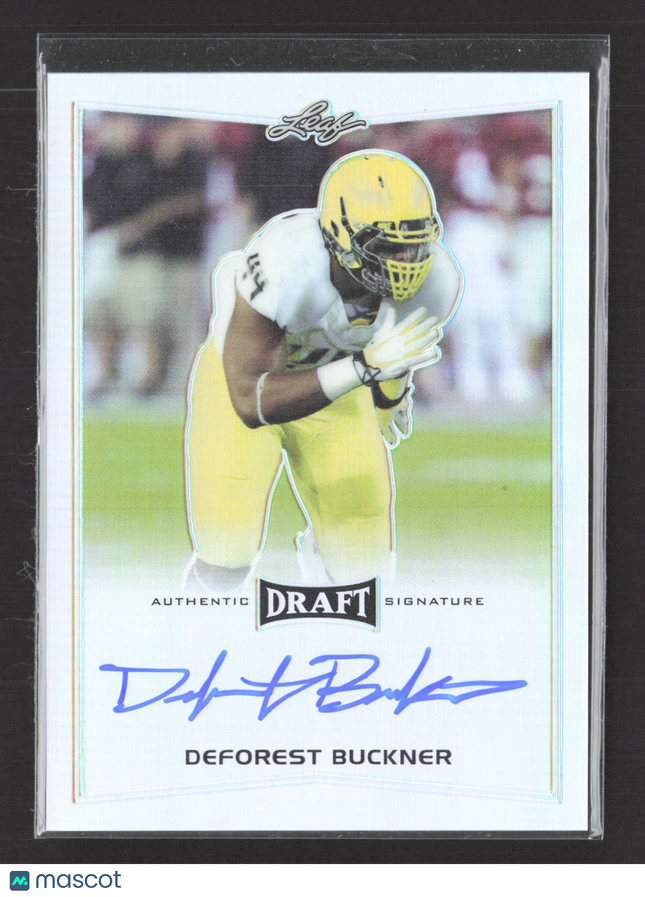 2016 Leaf Draft DeForest Buckner #BA-DFB Auto