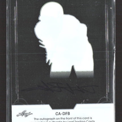 2016 Leaf Trinity Clear DeForest Buckner #CA-DFB Authentic Signature Auto