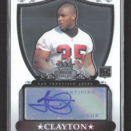 2007 Bowman Sterling Thomas Clayton #BSRA-TC RC Auto