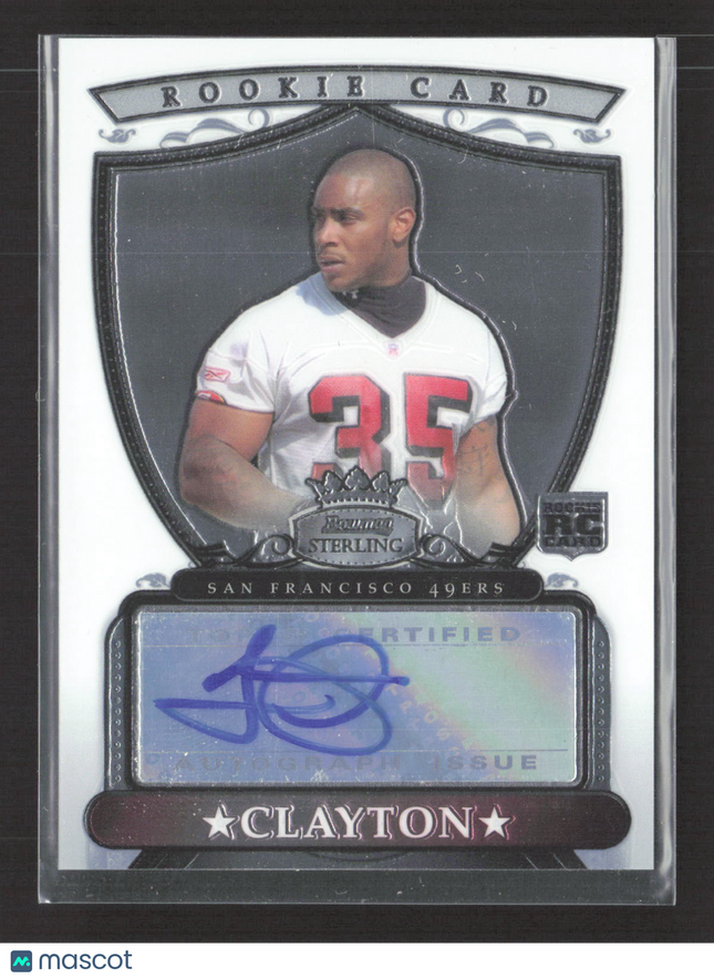 2007 Bowman Sterling Thomas Clayton #BSRA-TC RC Auto