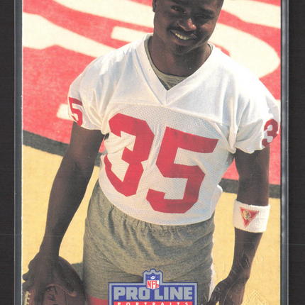 1991 Pro Line Portraits Dexter Carter #440 Auto