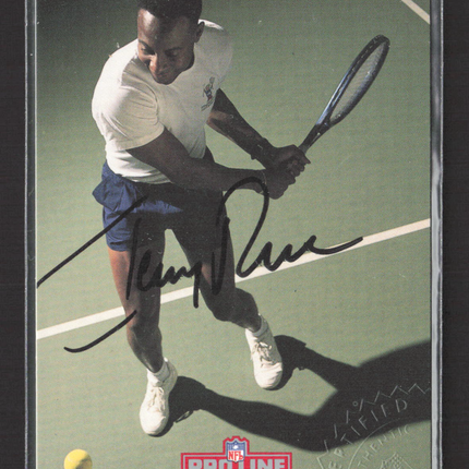 1992 Pro Line Profiles Jerry Rice #7 Auto