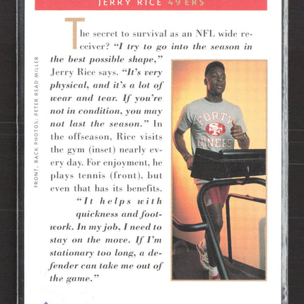 1992 Pro Line Profiles Jerry Rice #7 Auto