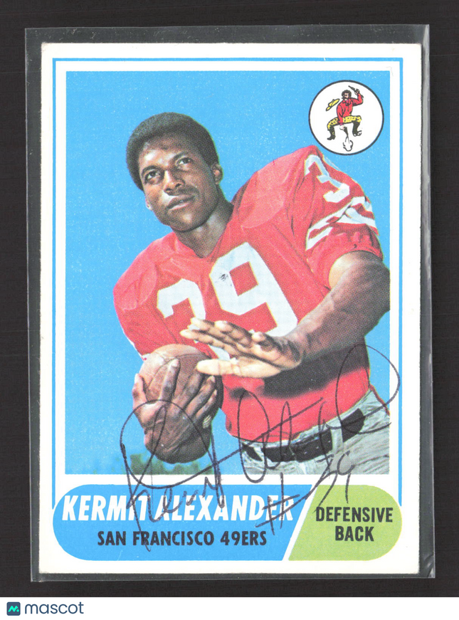 1969 Topps Kermit Alexander #191 Auto IP