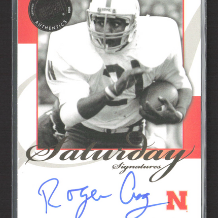 2008 Press Pass Legends Saturday Signatures Roger Craig #SS-RC Auto