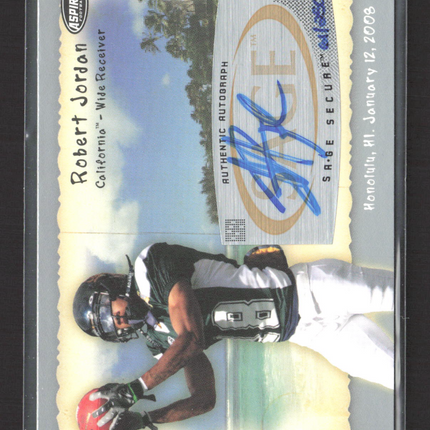 2008 SAGE Aspire Robert Jordan #H10 Auto