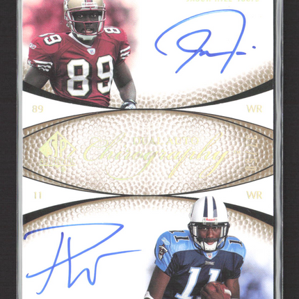 2007 Upper Deck SP Chirography Jason Hill Paul Williams #CD-HW Auto /50