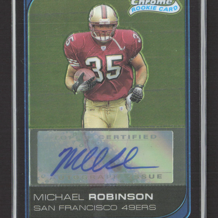 2006 Bowman Chrome Michael Robinson #259 Auto