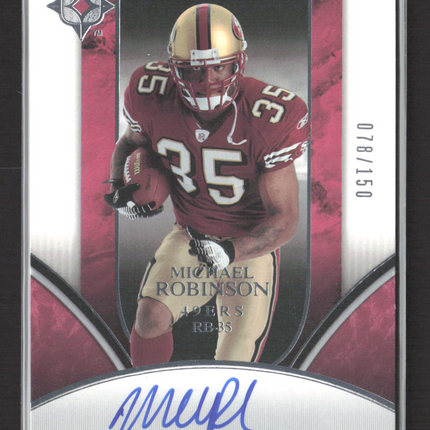 2006 Upper Deck Ultimate Collection Signatures Michael Robinson #229 Auto /150