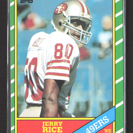 1986 Topps Jerry Rice #161