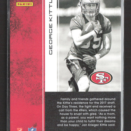 2017 Panini Donruss Elite George Kittle #109 RC 004/149