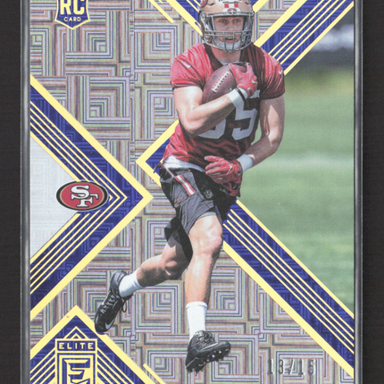 2017 Panini Donruss Elite George Kittle #109 RC /15