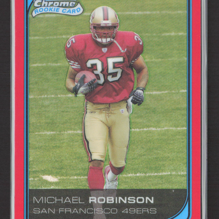 2006 Bowman Chrome Michael Robinson #259 Red Refractor /5