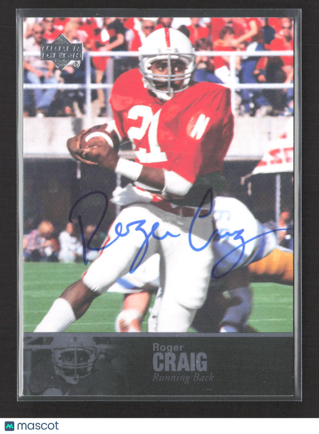 2011 Upper Deck College Football Legends Roger Craig #32 Auto