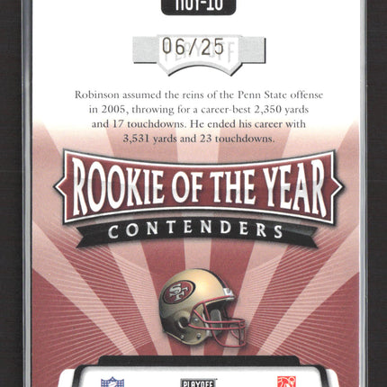 2006 Playoff Contenders Rookie of the Year Michael Robinson #ROY-18 06/25 Auto