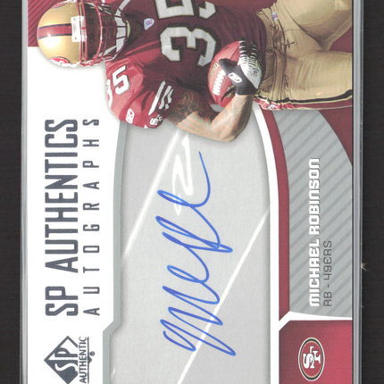 2006 Upper Deck SP Authentic Michael Robinson #SP-MR Auto