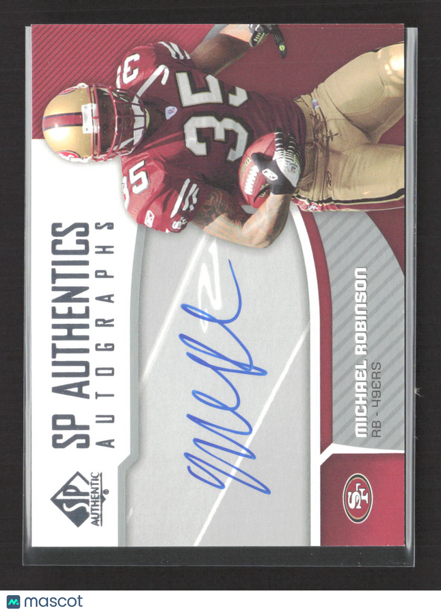2006 Upper Deck SP Authentic Michael Robinson #SP-MR Auto