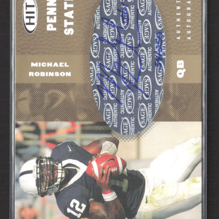 2006 SAGE HIT Michael Robinson #A32 Authentic Autograph Auto
