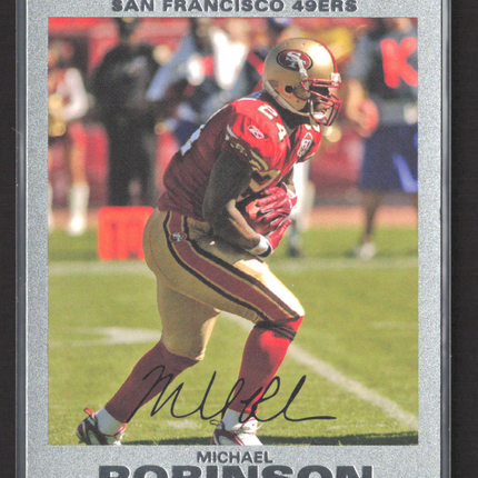 2007 Topps Michael Robinson #101 Platinum Auto 1/1