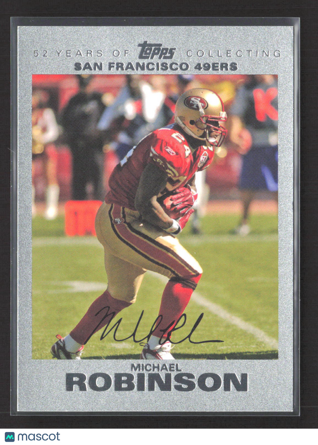 2007 Topps Michael Robinson #101 Platinum Auto 1/1