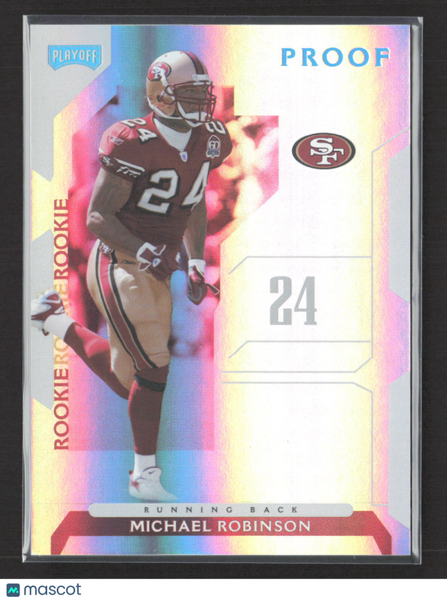 2006 Playoff Proof Michael Robinson #117 1/1