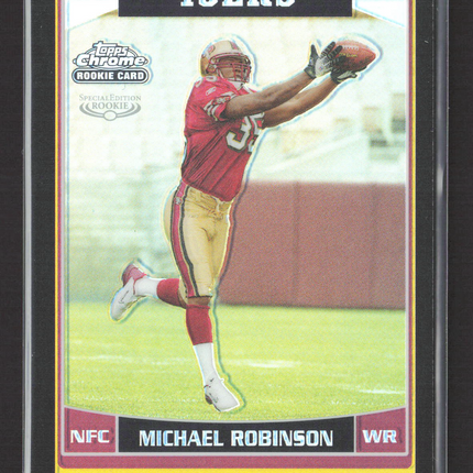 2006 Topps Chrome Special Edition Michael Robinson #255 Refractor /199