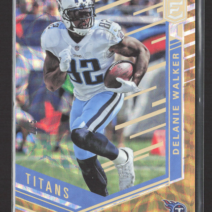 2018 Panini Donruss Elite Delanie Walker #54 Gold Prizm 2/5