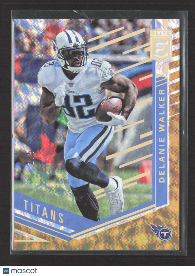 2018 Panini Donruss Elite Delanie Walker #54 Gold Prizm 2/5
