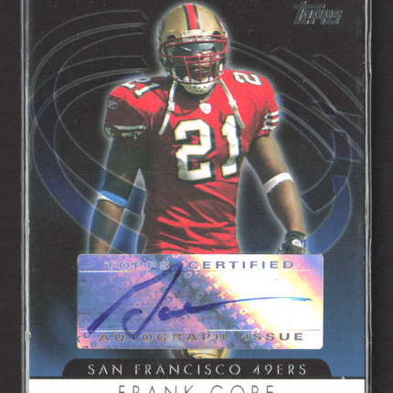 2006 Topps Football Frank Gore #T-FG Auto