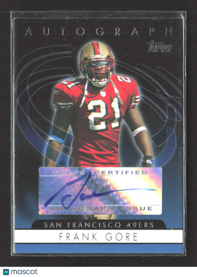 2006 Topps Football Frank Gore #T-FG Auto