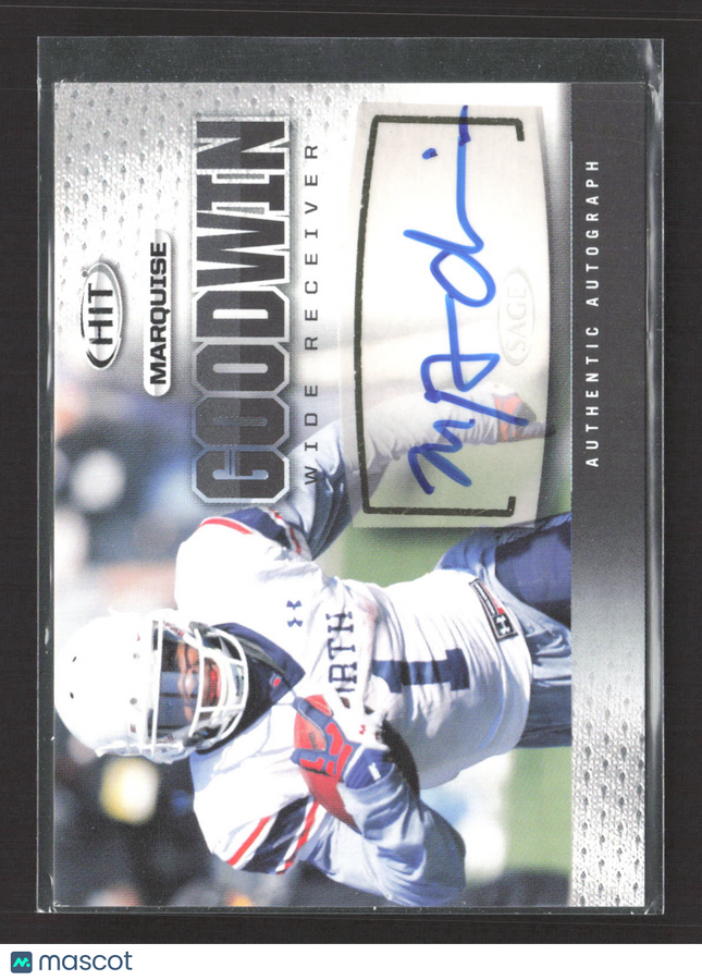 2013 SAGE HIT Marquise Goodwin #A148 Auto