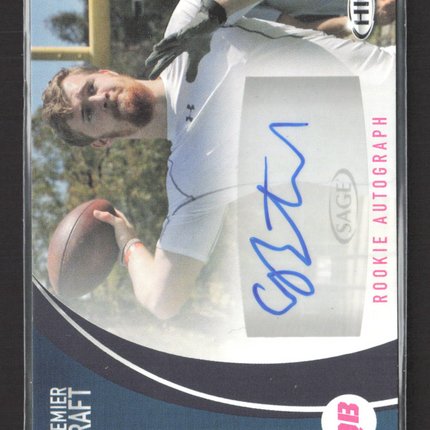 2017 SAGE HIT Premier Draft C.J. Beathard #A89 Auto