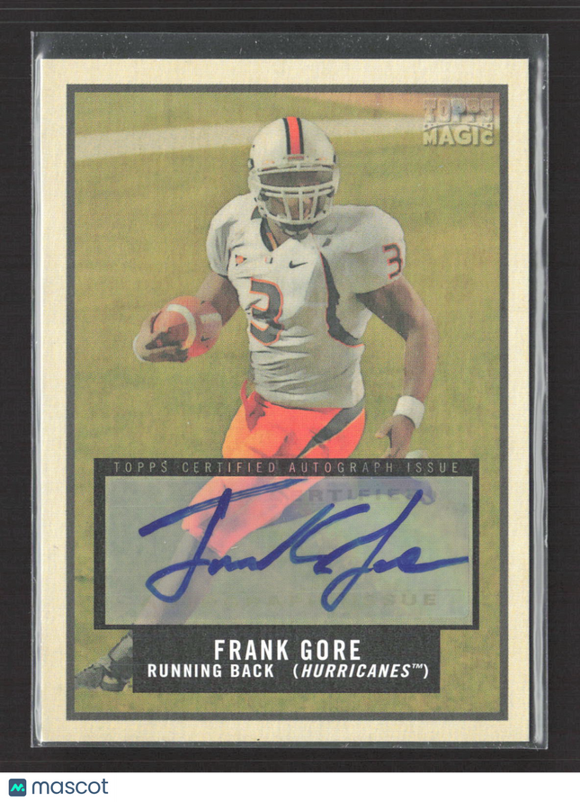 2009 Topps Magic Frank Gore #132 Auto