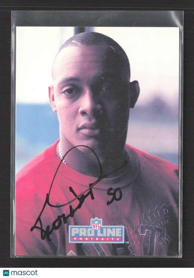 1992 Pro Line Portraits Keith Henderson #160 Auto