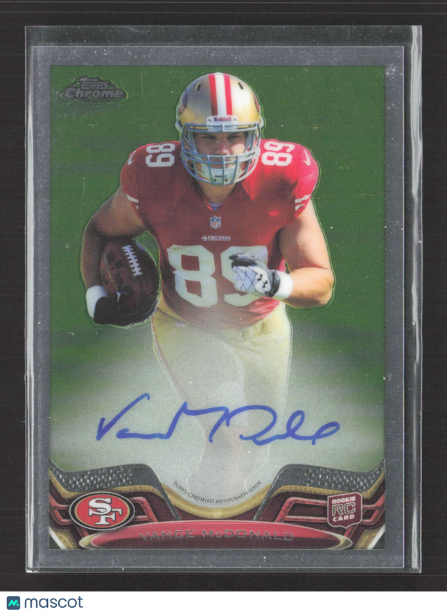 2013 Topps Chrome Vance McDonald #188 RC Auto