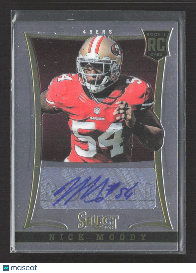 2013 Panini Select Nick Moody #283 RC Auto