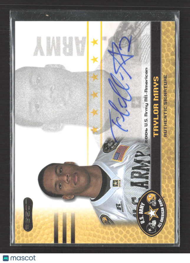 2010 Razor U.S. Army All-American Bowl Taylor Mays #BA-TM1 Auto