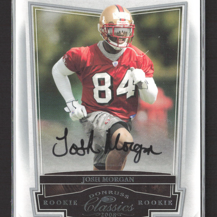 2008 Donruss Classics Josh Morgan #244 Auto